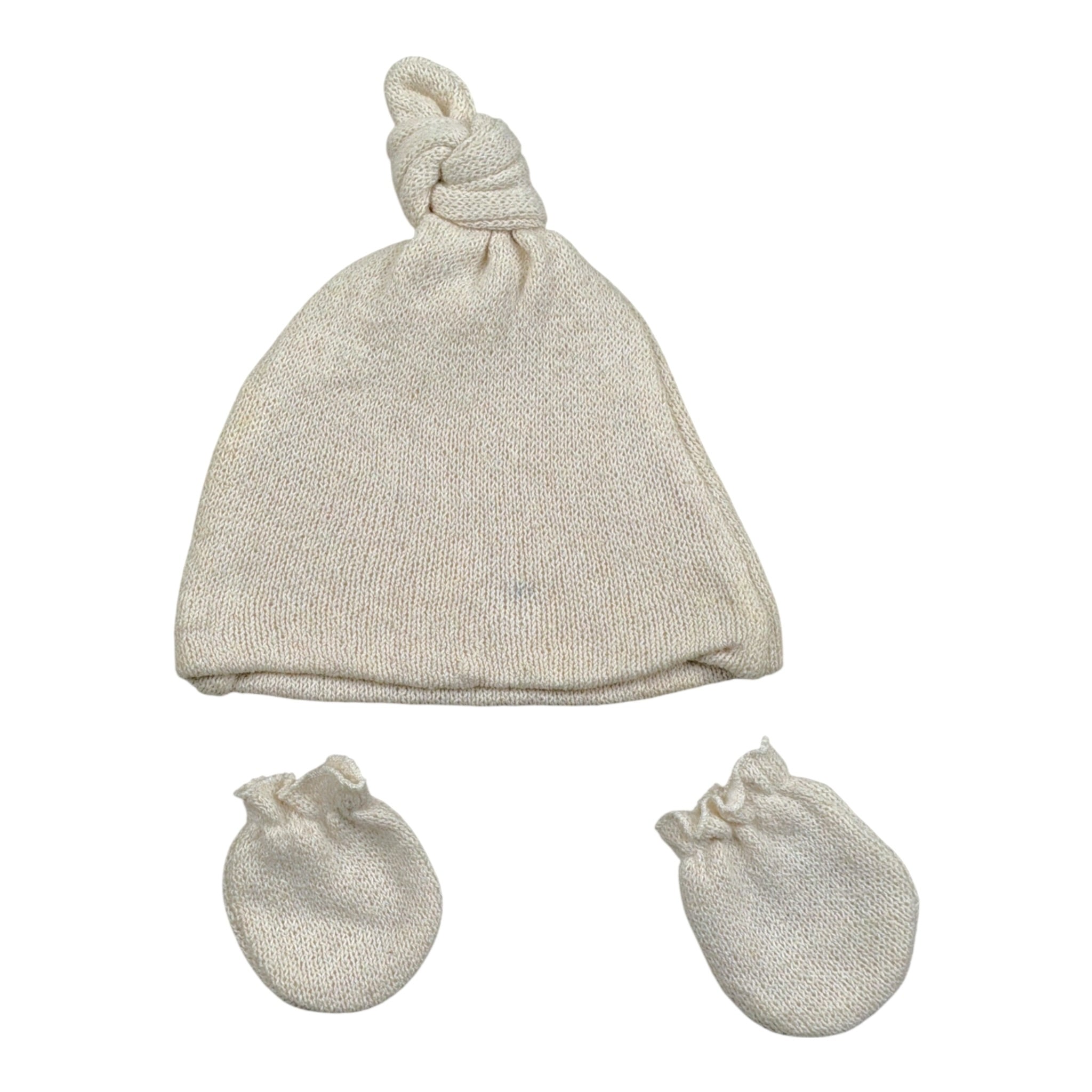 Play Up Set Cappello-Babbucce tinta unita Panna per Neonato 0AR11855 PANNA PLAY UP 