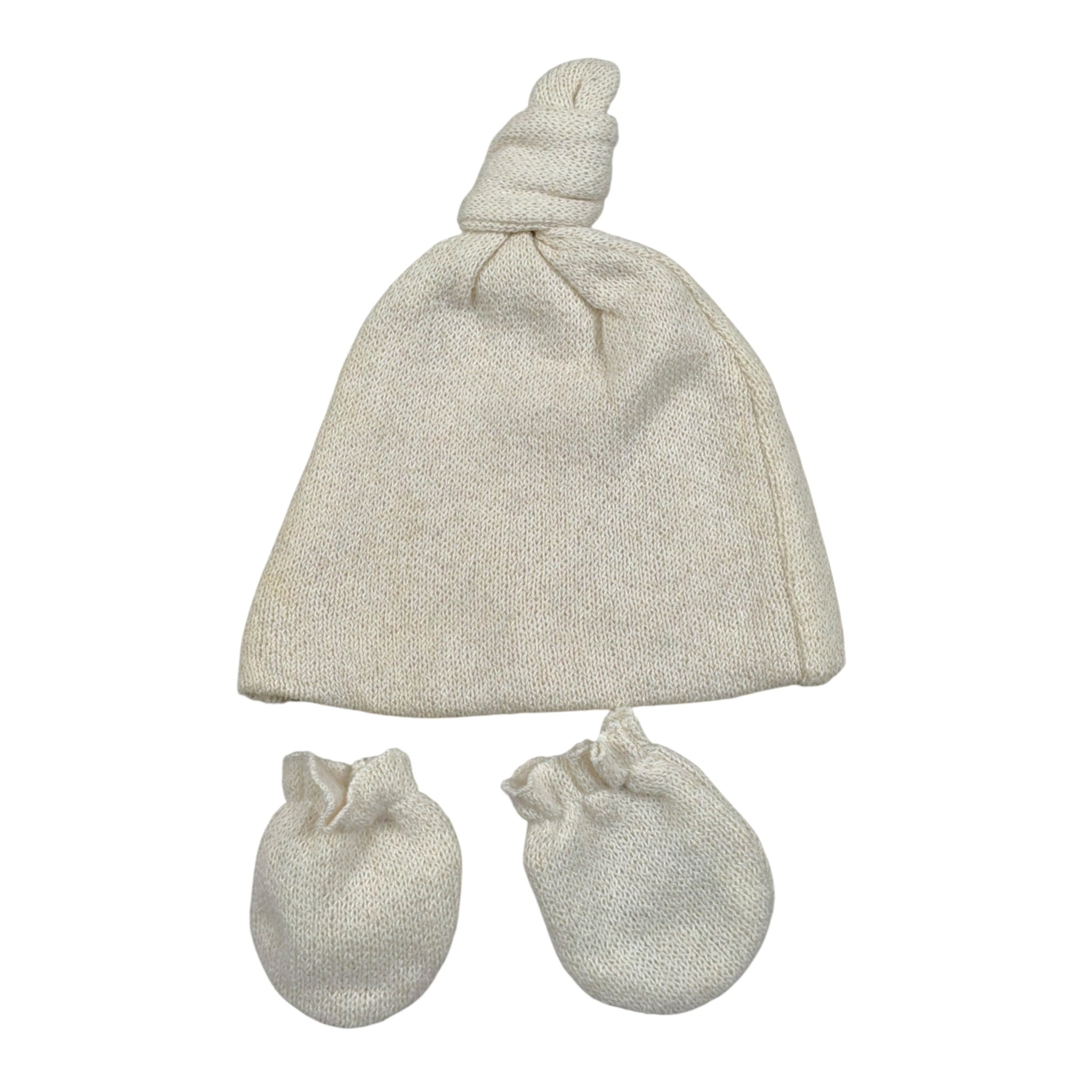 Play Up Set Cappello-Babbucce tinta unita Panna per Neonato 0AR11855 PANNA PLAY UP 