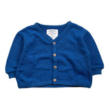 Play Up Cardigan tinta unita con Bottoni Blu per Neonato PA011AQ10904 BLU PLAY UP 