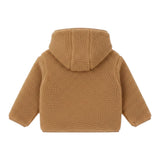 Please Giubbino Modello Teddy con Zip E Cappuccio Biscotto per Bambino JB55260B77J BISCOTTO PLEASE 