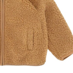 Please Giubbino Modello Teddy con Zip E Cappuccio Biscotto per Bambino JB55260B77J BISCOTTO PLEASE 