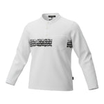 Please Shirt tinta unita con Taschino E Stampa Bianco per Neonato LE01030B77 BIANCO PLEASE 