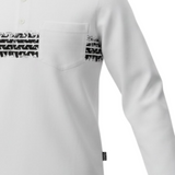 Please Shirt tinta unita con Taschino E Stampa Bianco per Neonato LE01030B77X BIANCO PLEASE 