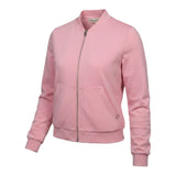 Please Felpa tinta unita con Zip Rosa per Bambina LG14042G77 ROSA PLEASE 