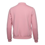 Please Felpa tinta unita con Zip Rosa per Bambina LG14042G77 ROSA PLEASE 