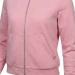 Please Felpa tinta unita con Zip Rosa per Bambina LG14042G77 ROSA PLEASE 