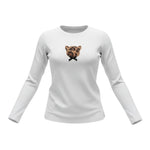Please Shirt Girocollo tinta unita con Stampa Bianco per Neonata ML03030G77 BIANCO PLEASE 