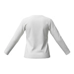Please Shirt tinta unita con Applicazioni Bianco per Bambina ML04030G77 BIANCO PLEASE 