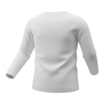 Please Shirt tinta unita con Stampa Panna per Neonato ML42020B77N PANNA PLEASE 