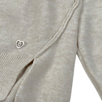 Please Maglia tinta unita Girocollo Beige per Bambina NB20230G78X BEIGE PLEASE 