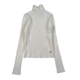 Please Maglia Collo Alto tinta unita Panna per Bambina NB78230G78 PANNA PLEASE 
