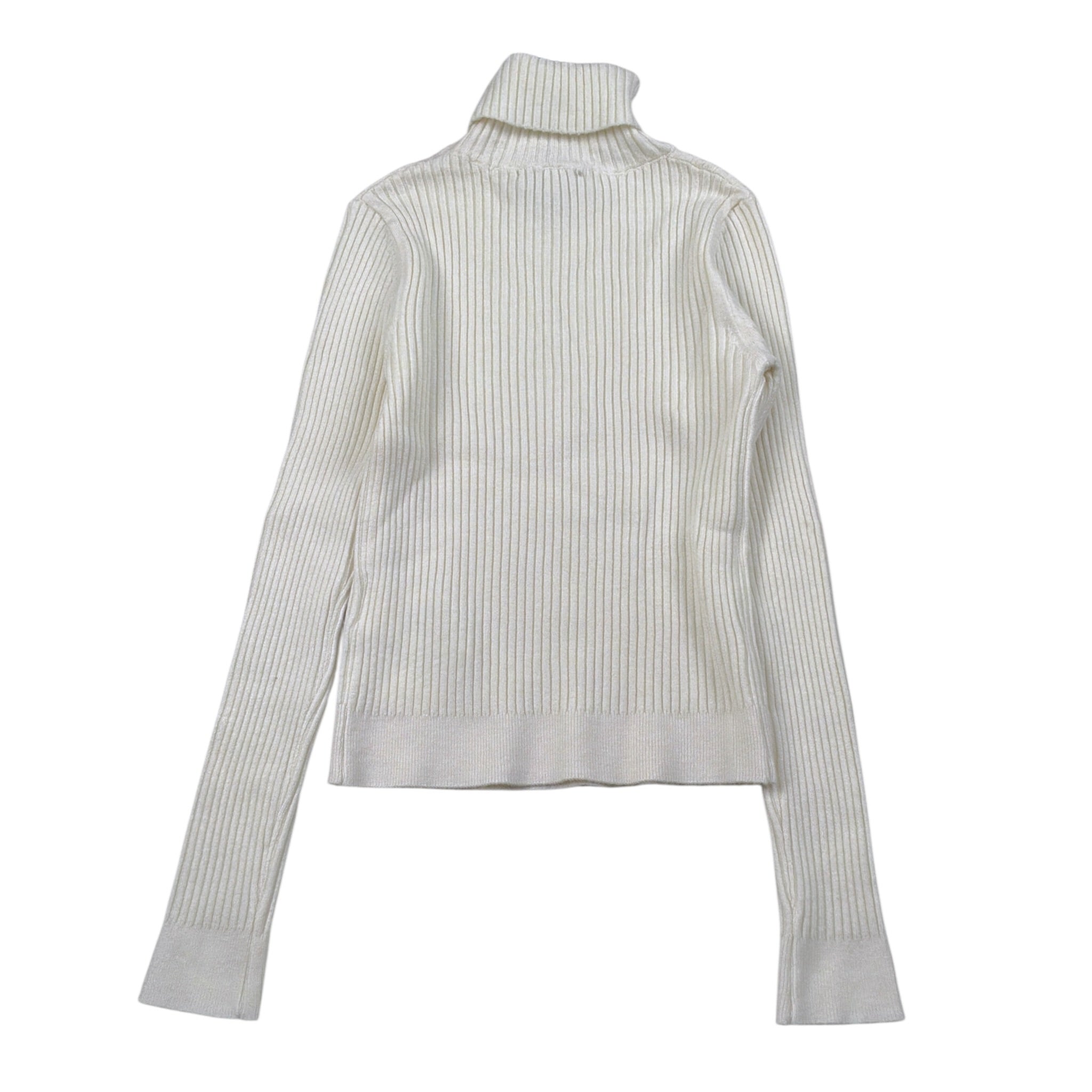 Please Maglia Collo Alto tinta unita Panna per Bambina NB78230G78 PANNA PLEASE 