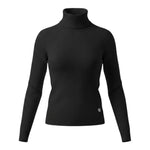 Please Maglia Collo Alto tinta unita Nero per Bambina NB78230G78X NERO PLEASE 