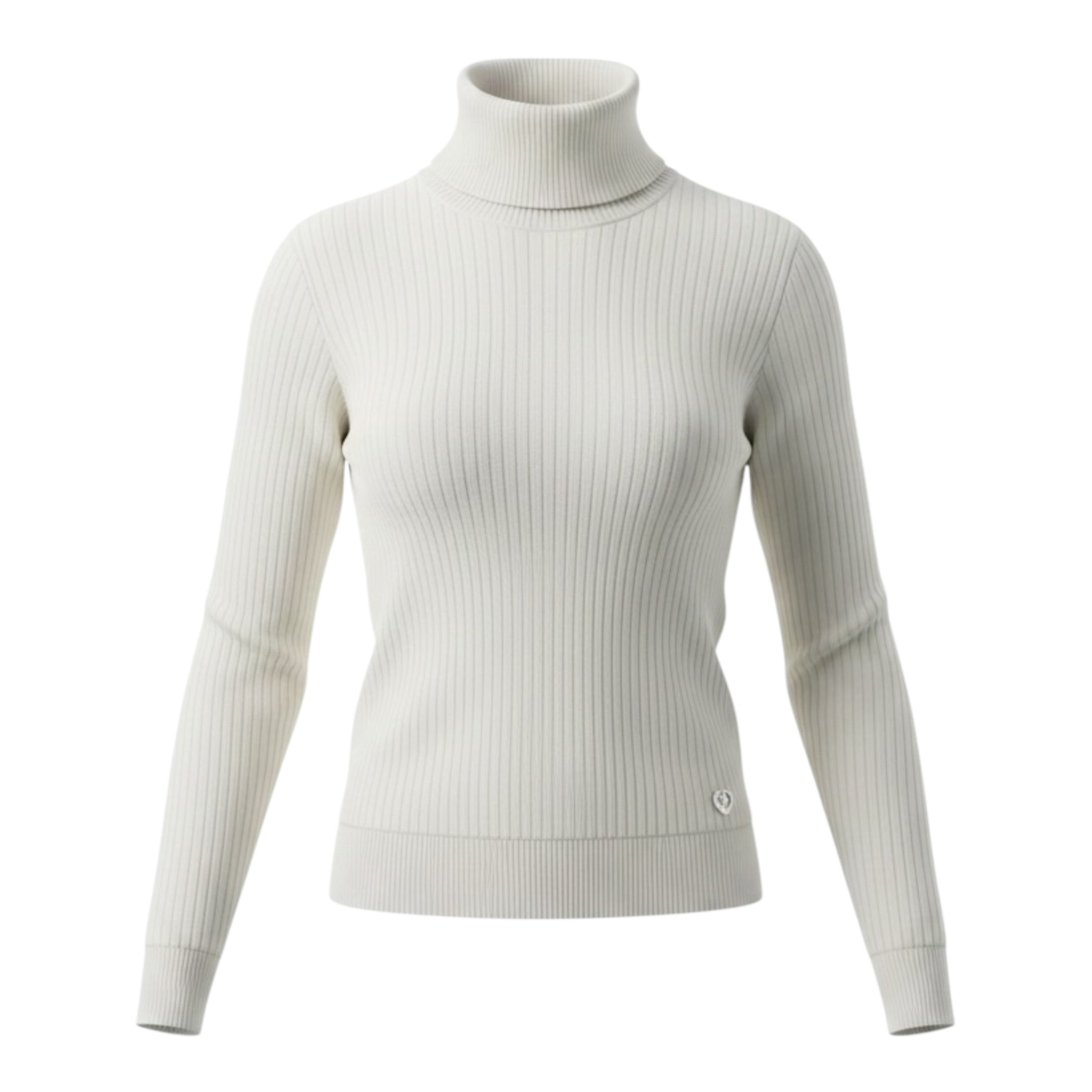 Please Maglia Collo Alto tinta unita Panna per Bambina NB78230G78X PANNA PLEASE 