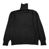 Please Maglia tinta unita Collo Alto Nero per Bambina NB90230B66 NERO PLEASE 