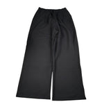 Please Pantalone tinta unita con Elastico In Vita Nero per Bambina PE30172G78 NERO PLEASE 