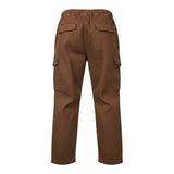 Please Pantalone tinta unita con Elastico In Vita Marrone per Neonato PE43132B77N MARRONE PLEASE 