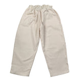 Please Pantalone tinta unita con Elastico In Vita Panna per Neonata PE96132G77 PANNA PLEASE 