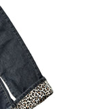 Please Jeans tinta unita con Girovita Regolabile Nero per Bambina PH03010G77 NERO PLEASE 