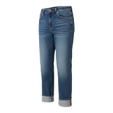 Please Jeans tinta unita con Elastico In Vita Blu per Bambino PH49012B77 BLU PLEASE 