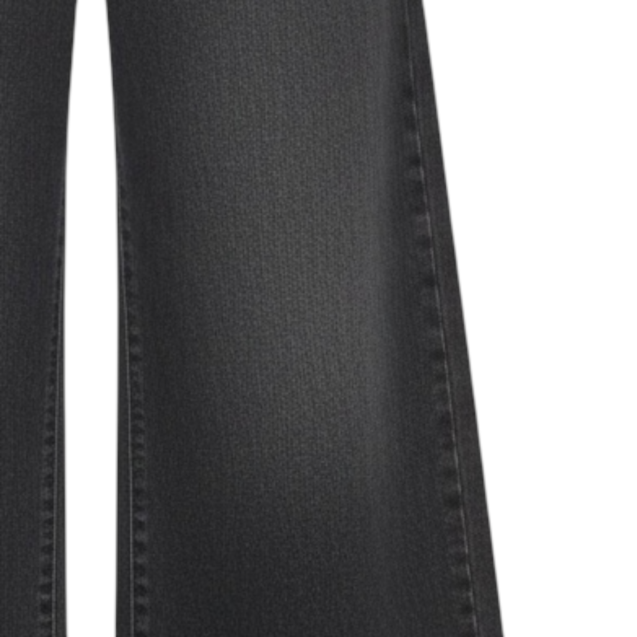 Please Jeans tinta unita Modello A Palazzo Nero per Bambina PHR4012G78 NERO PLEASE 