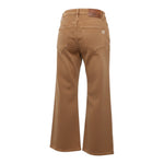 Please Pantalone tinta unita Modello A Palazzo Cammello per Bambina PHR4132G78 CAMMELLO PLEASE 