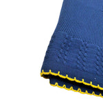 Primodi'Bebe' Coperta tinta unita con Profili In Contrasto Blu per Neonato 3307 BLU PRIMODI'BEBE' 