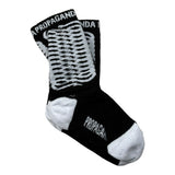 Propaganda Calzini Bicolore con Fantasia Bianco/Nero per Bambino 23FWPRBLAC211 BIANCO/NERO PROPAGANDA 