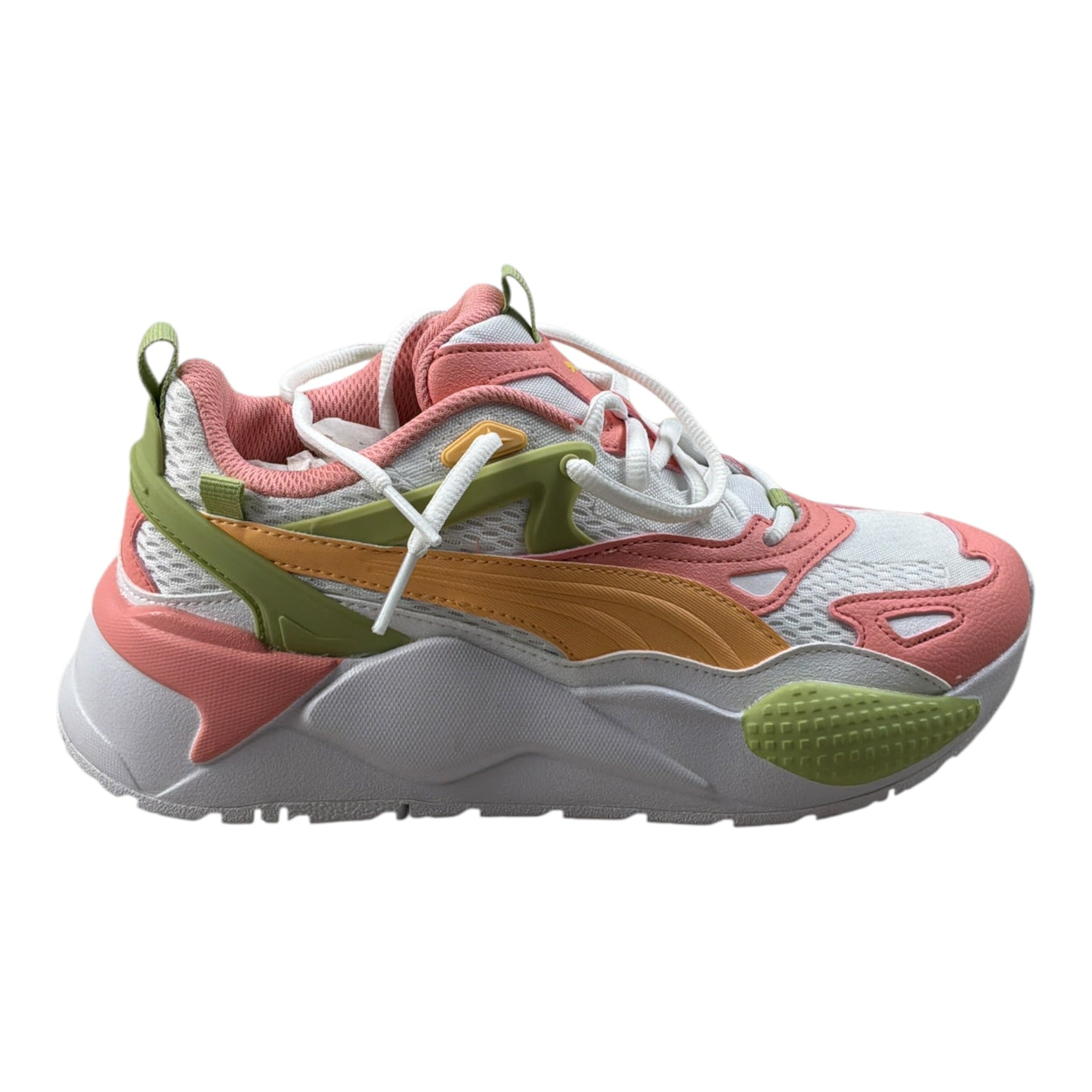 Puma Sneakers tinta unita con Lacci Rosa per Bambina 395550 ROSA PUMA 