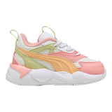 Puma Sneakers tinta unita con Lacci Albicocca per Bambina 395552A ALBICOCCA PUMA 