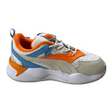 Puma Sneakers tinta unita con Lacci Panna per Bambino 395552 PANNA PUMA 