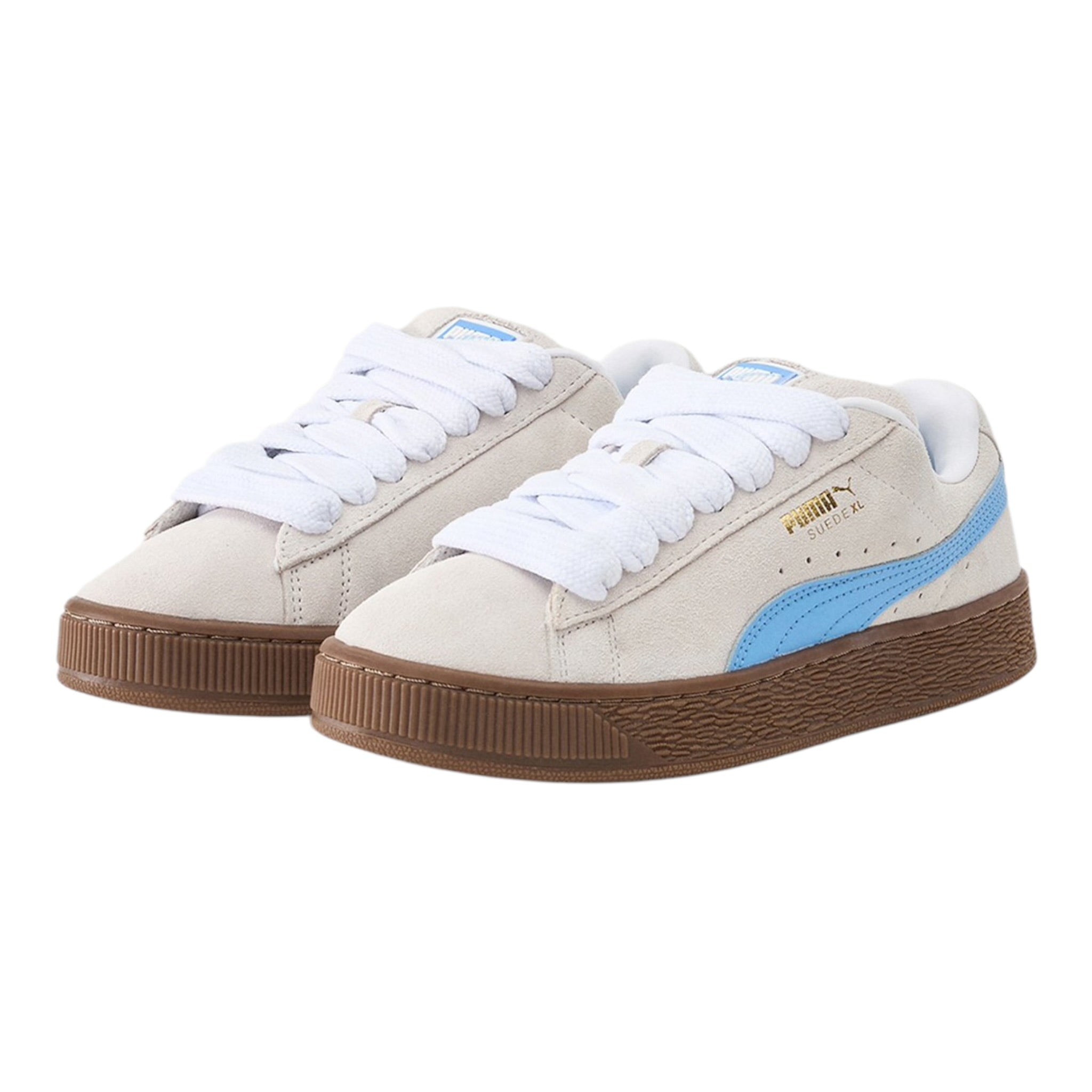Puma Sneakers tinta unita con Suola In Contrasto Beige per Bambino 396578 BEIGE PUMA 