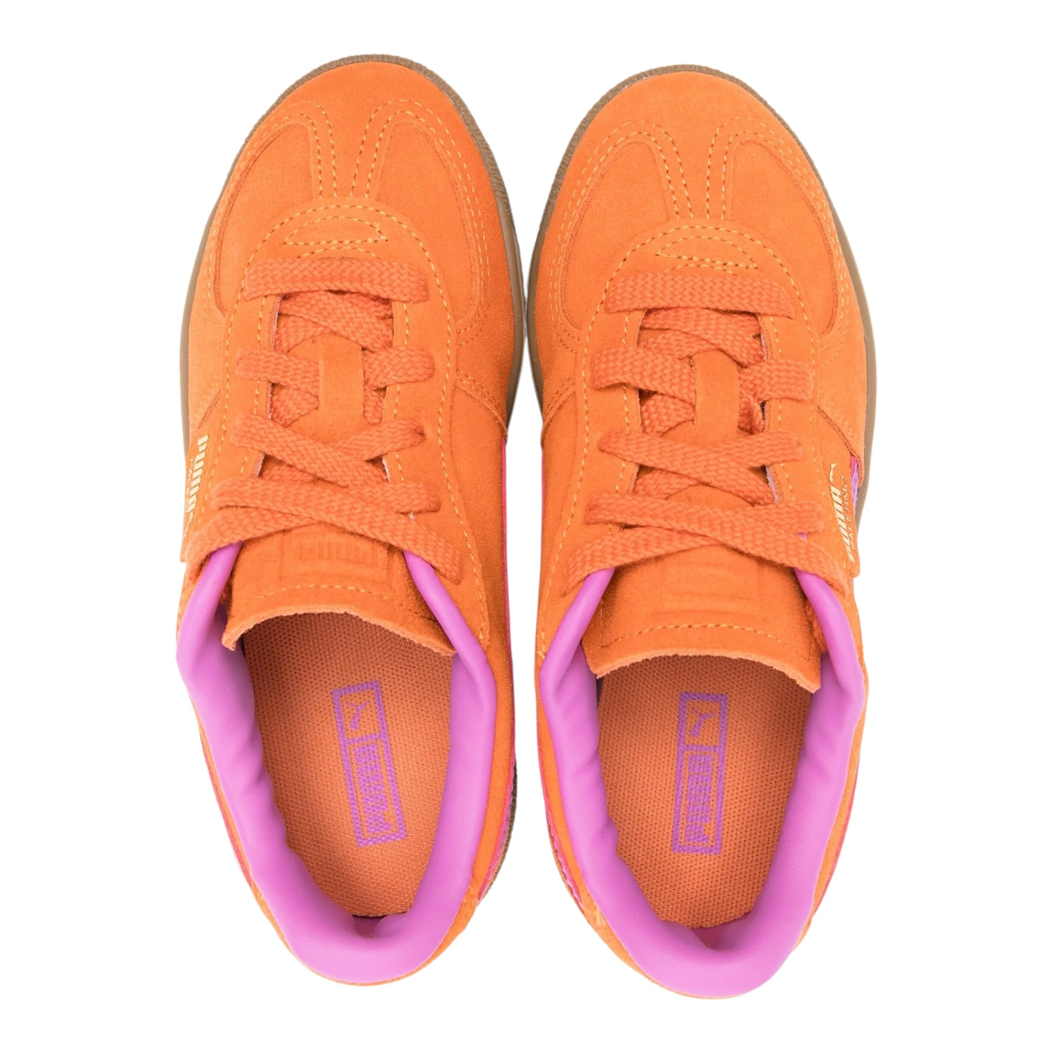 Puma Sneakers tinta unita con Profili In Contrasto Arancione per Bambina 397273 ARANCIONE PUMA 