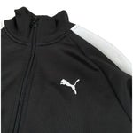 Puma Felpa con Zip tinta unita Nero per Bambina 629587 NERO PUMA 