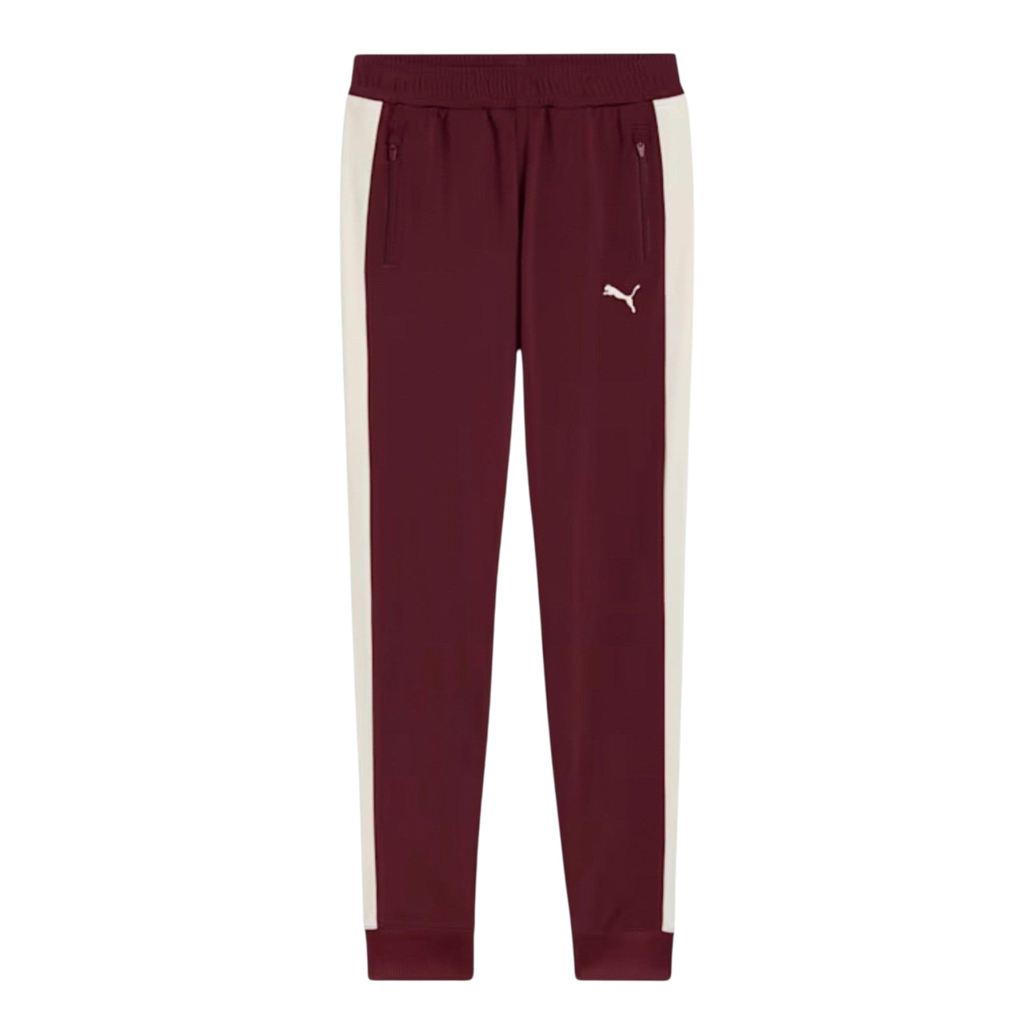 Puma Completo 2 Pezzi Felpa-Pantalone tinta unita Bordeaux per Bambina 633777 BORDEAUX PUMA 