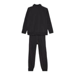 Puma Completo 2 Pezzi Felpa-Pantalone tinta unita Nero per Bambina 633777 NERO PUMA 