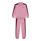 Puma Completo 2 Pezzi Felpa-Pantalone tinta unita Rosa per Bambina 633777 ROSA PUMA 