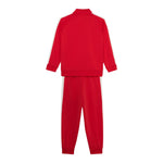 Puma Completo 2 Pezzi Felpa-Pantalone tinta unita Rosso per Bambina 633777 ROSSO PUMA 