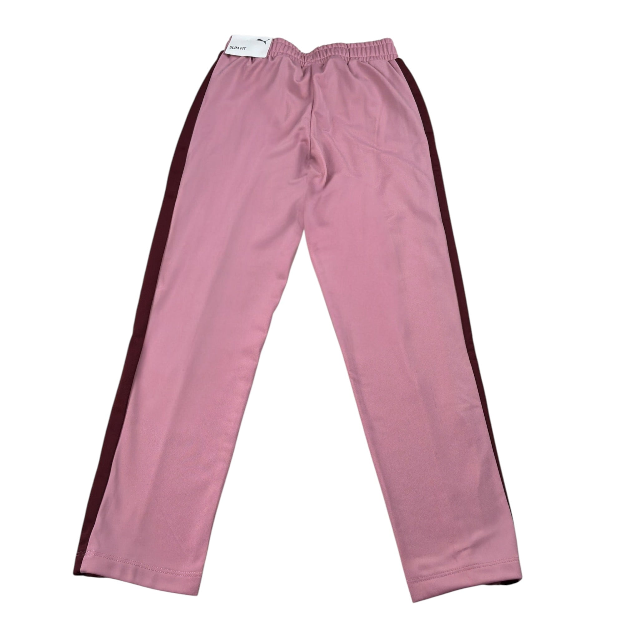 Puma Pantalone tinta unita con Logo Rosa per Bambina PNTPU ROSA PUMA 