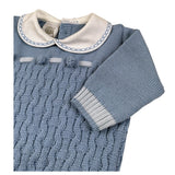 Marlu' Completo 2 Pezz Maglia-Pantalone tinta unita Azzurro per Neonato IB6350 AZZURRO MARLU' 
