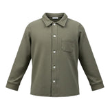 Pype Camicia tinta unita con Colletto Verde per Bambino POLOCAM VERDE PYPE 
