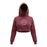 Pype Felpa tinta unita con Cappuccio E Stampa Bordeaux per Bambina SNFR BORDEAUX PYPE 
