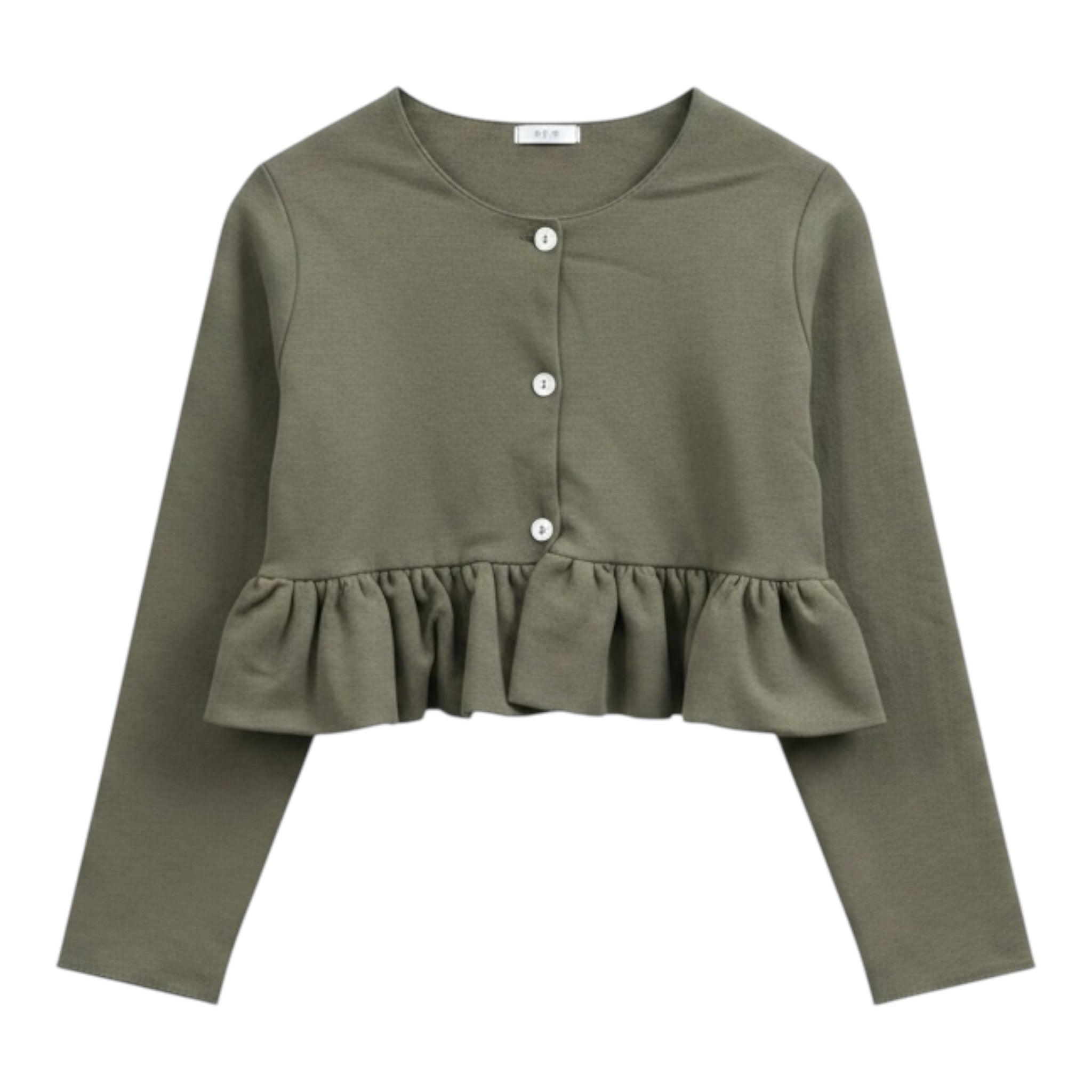 Pype Coprispalle tinta unita con Balze Verde per Bambina ZURIGO VERDE PYPE 