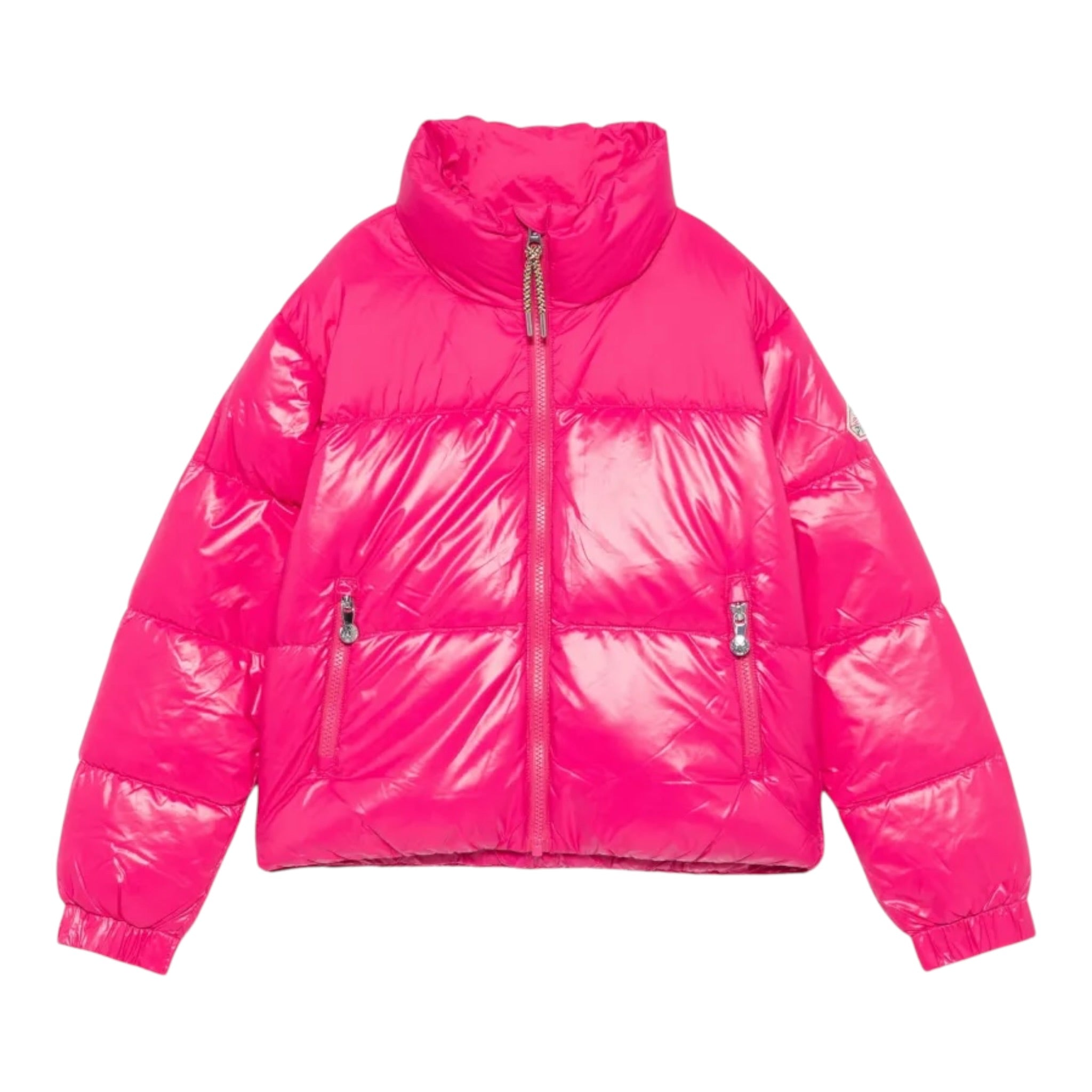 Pyrenex Giubbino tinta unita con Zip Rosa Fluo per Bambina CFU052500064 ROSA FLUO PYRENEX 