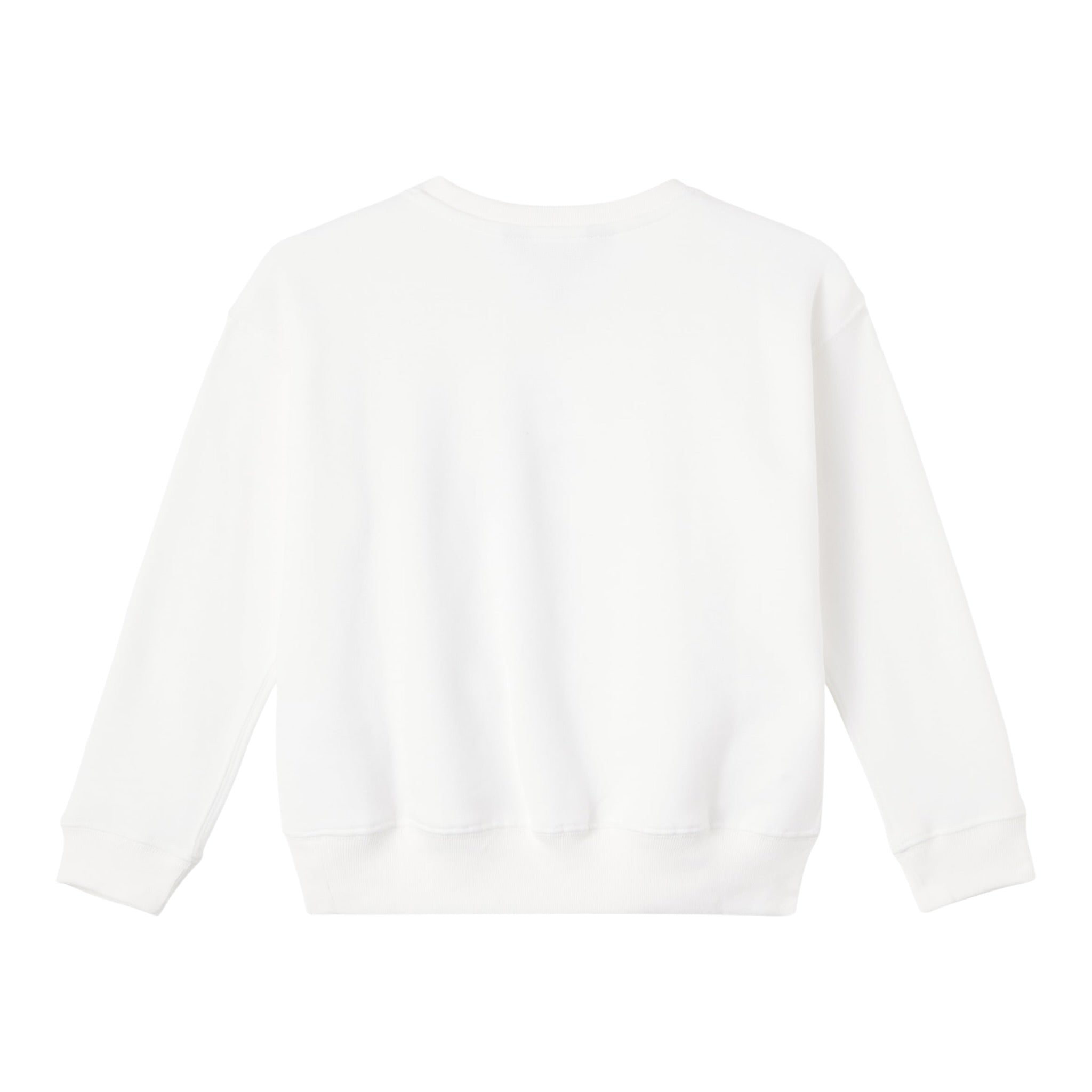 Ralph Lauren Felpa Chiusa Girocollo tinta unita Bianco per Bambina 312981087001 BIANCO RALPH LAUREN 
