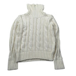 Ralph Lauren Maglia Collo Alto tinta unita Panna per Bambina 313978862002 PANNA RALPH LAUREN 