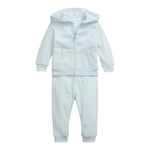 Ralph Lauren Completo 2Pz Felpa-Pantalone Azzurro per Neonato 320879018003 AZZURRO RALPH LAUREN 