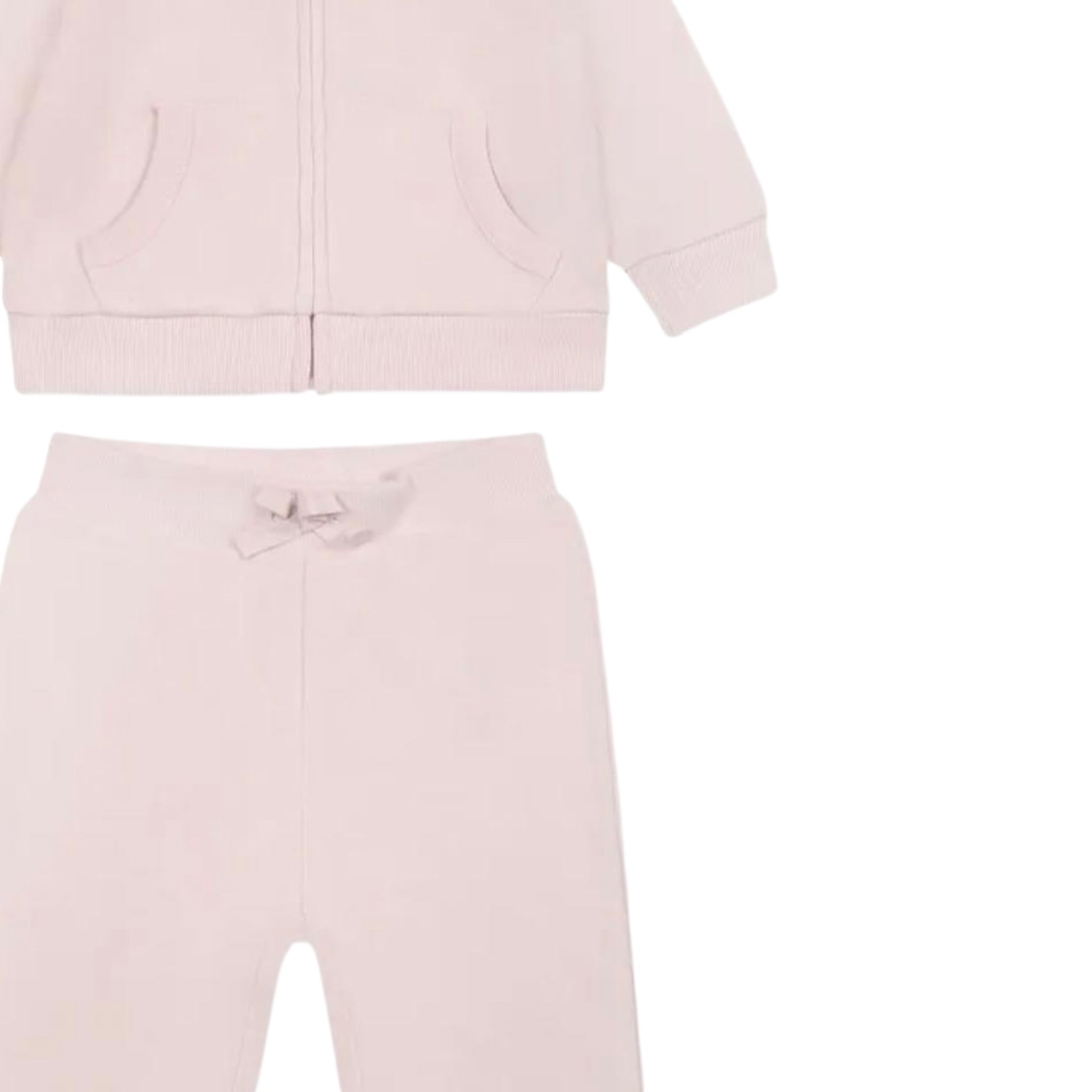 Ralph Lauren Completo 2Pz Felpa-Pantalone Rosa per Neonata 320879018003F ROSA RALPH LAUREN 