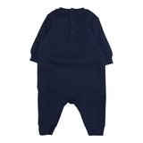 Ralph Lauren Tutina Manica Lunga tinta unita Blu per Neonato 32095288901 BLU RALPH LAUREN 