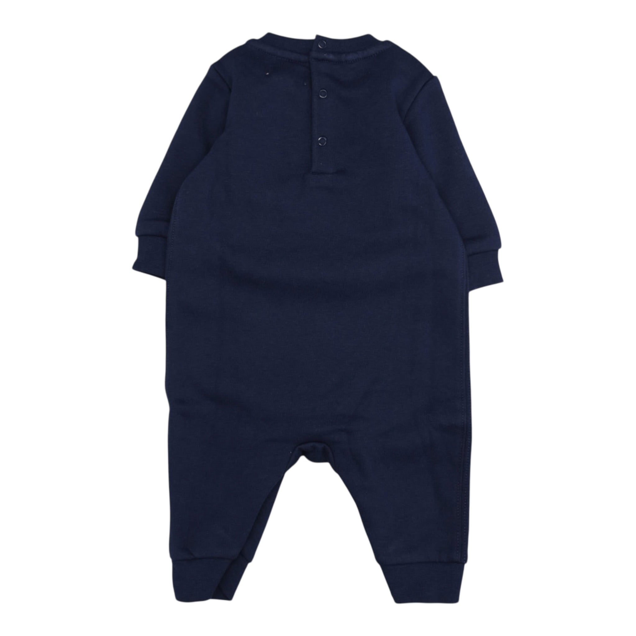 Ralph Lauren Tutina Manica Lunga tinta unita Blu per Neonato 32095288901 BLU RALPH LAUREN 